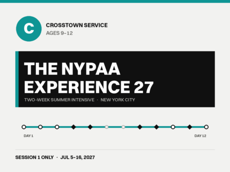 C Line route bullet, Crosstown Service, ages 9 to 12